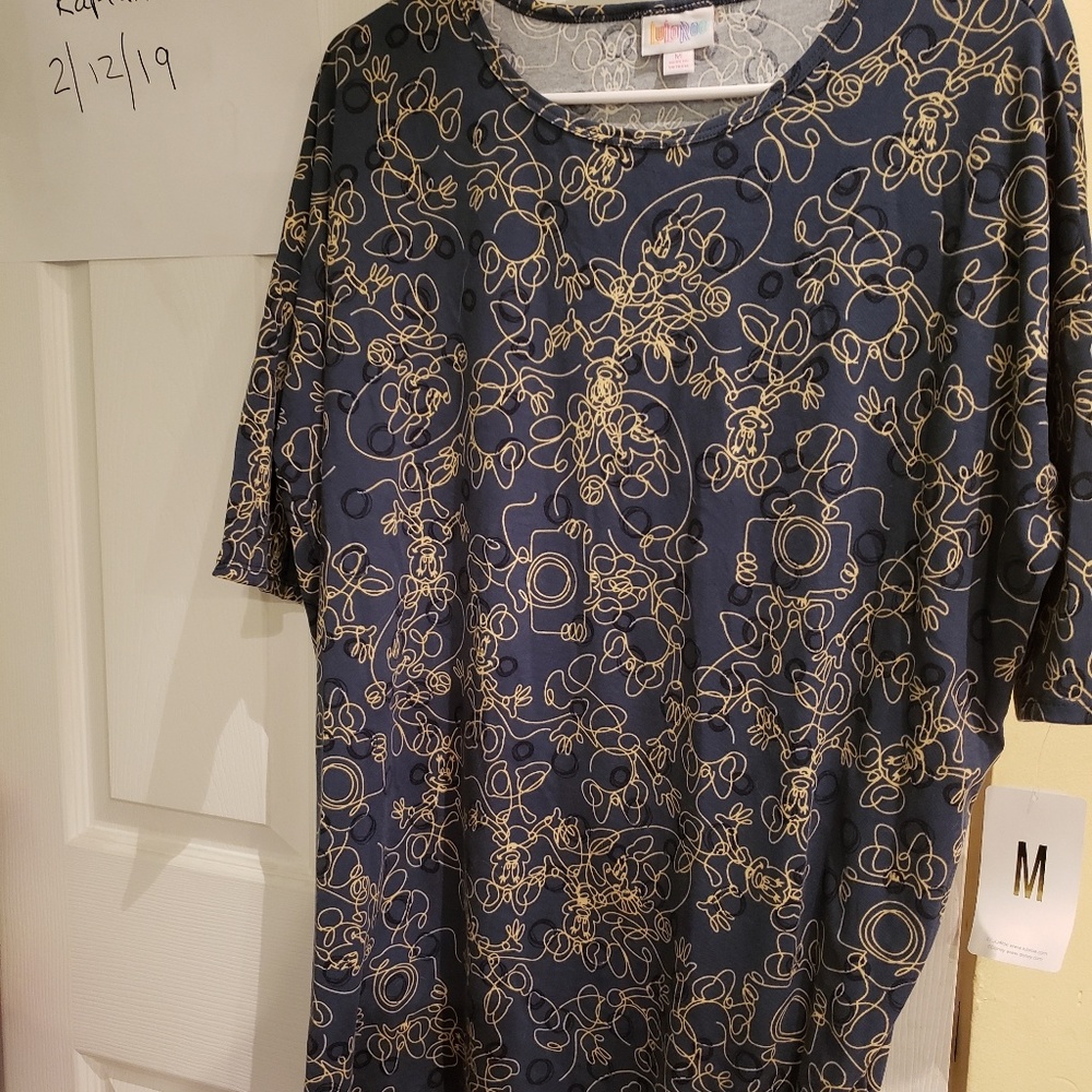 Nwt size medium lularoe Disney irma